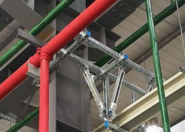 龙海该抗震支架的整体式支吊架结构协调性好